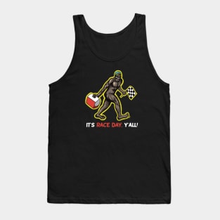 Bigfoot It’s Race Day Y’all Tank Top